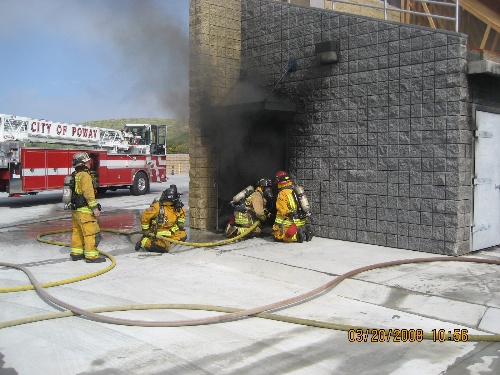 Live Fire Training at the Poway Training Tower